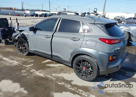2021 Hyundai Kona Night z USA, uszkodzony, nr VIN KM8K63A56MU701929